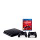 Sony PlayStation 4 Slim 1TB zwart + 2 controllers + Marvel's Spider-Man