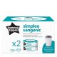 Tommee Tippee Simplee Sangenic navulcassettes (2 stuks)
