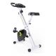 Hometrainer - VirtuFit Opvouwbare Home trainer met Tablethouder - Fitness fiets - Inklapbaar - Wit