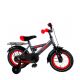 Volare Thombike Kinderfiets - Jongens - 12 inch - Grijs/Rood
