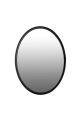 Spiegel Feliz Lifestyle Matz - Ovaal - M - Zwart