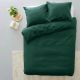 atoenen dekbedovertrek 1 persoons Donkergroen