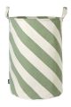 wasmand streep mintgroen ( liter) Wit/Mintgroen