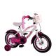 Kinderfiets Volare Heart Cruiser - Meisjes - 12 inch - Wit Paars