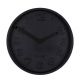 Zuiver wandklok Concrete Time (Ø31,6 cm) Zwart