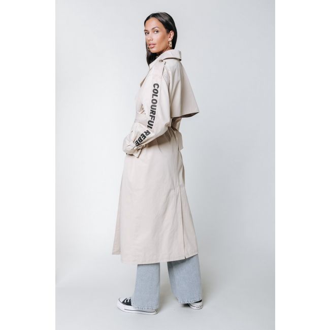 Colourful Rebel Kaia Jas Beige Dames Katoen L