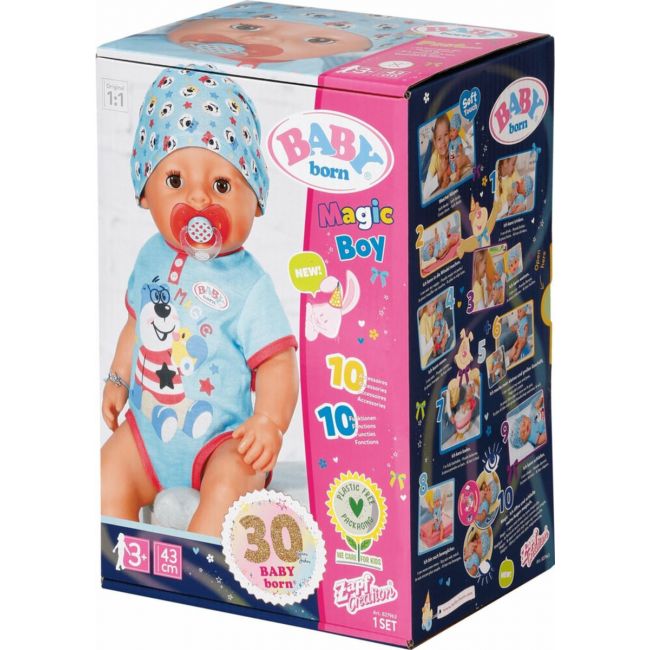 New born babypop - 36 cm aanbieding bij Intertoys