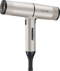 Max Pro Vento Haardroger 1400W - Inclusief Diffuser & Twee Mondstukken - Hair Dryer - Reisfohn - Alle Haartypes - Versnelde Droogtijd - Verminderd Haarbeschadiging