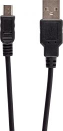 Under Control 1602 3m USB A Micro-USB B Mannelijk Mannelijk Zwart USB-kabel