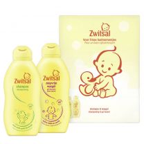 Zwitsal Wasgel + Shampoo Duo Geschenkset - 2-delig 200 ml (2x) - Voordeelverpakking