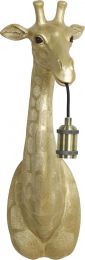 Light & Living Wandlamp Giraffe - Goud - 20,5x19x61cm