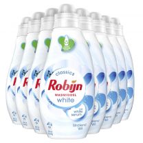 Robijn Klein & Krachtig Stralend Wit Geconcentreerd Wasmiddel - 8 x 19 wasbeurten - Voordeelverpakking