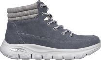 Skechers Arch Fit Smooth - Comfy Chill Dames Sneakers - Grijs - Maat 40