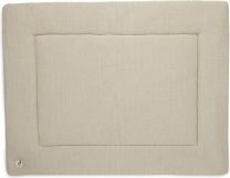 Jollein - Boxkleed (Nougat) - Pure Knit - Biologisch Katoen - Speelkleed Baby - 75x95cm