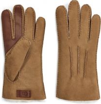 UGG Contrast Sheepskin Tech Heren Handschoenen - Chestnut - Maat M