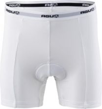 AGU Underwear Fietsonderbroek met Zeem Essential Heren - Wit - XXXL