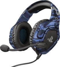 Game headset - Trust GXT 488-B Forze - Gaming Headset - Official Licensed - Geschikt voor PS4 & PS5 / Camo Blauw