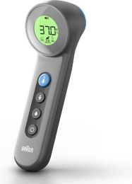 Koortsthermometer Braun BNT400B Age Precision Touch/No Touch Antraciet