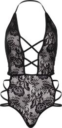 Sexy Lingerie Strappy halter lace teddy
