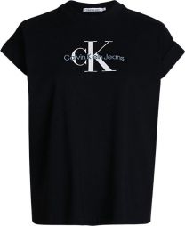 Calvin Klein Archival Monologo Relaxed T-shirt - Zwart - Maat XXL