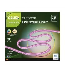 Calex Smart Outdoor LED Strip 5 meter - Voor Buiten - Met App - Buitenverlichting - RGB en Warm Wit - Wifi Lichtstrip met afstandsbediening