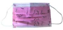 Mondkapjes Roze Mondmaksers voor kinderen roze kids, 50 st