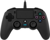Playstation 4  Controller - PS4 - Zwart Nacon Official Licensed Wired Compact